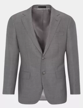 Grey Single Breasted Suit