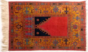 Ladik Prayer Rug, 6.9' x 3.10'