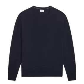 Maglione Woolrich Girocollo Super Geelong Blu Melton