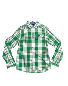 Size L - G-Star Raw Green Check Rodger Shirt