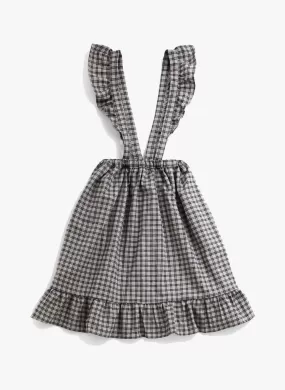 Tocoto Vintage Checked Skirt in Grey