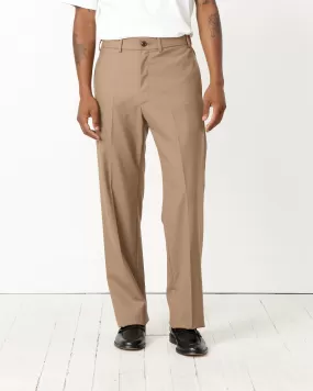 West Coast Tropical Wool Pant in Khaki